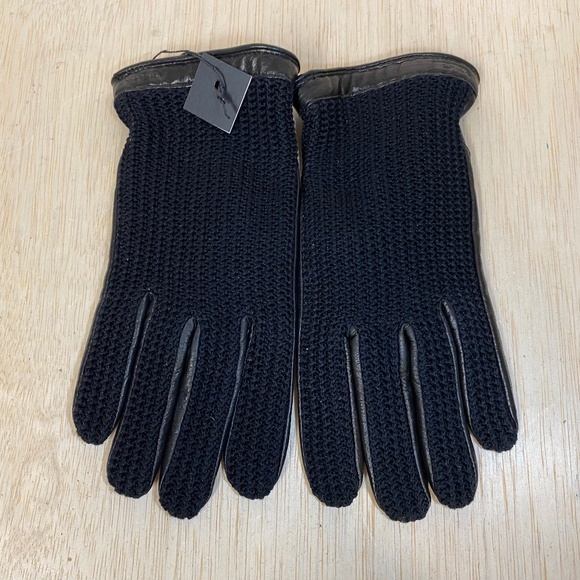 NEW! Hestra Size 9 Mens • Cotton Hairsheep Sheepskin Knit Gloves • Rare Style! - Picture 1 of 7